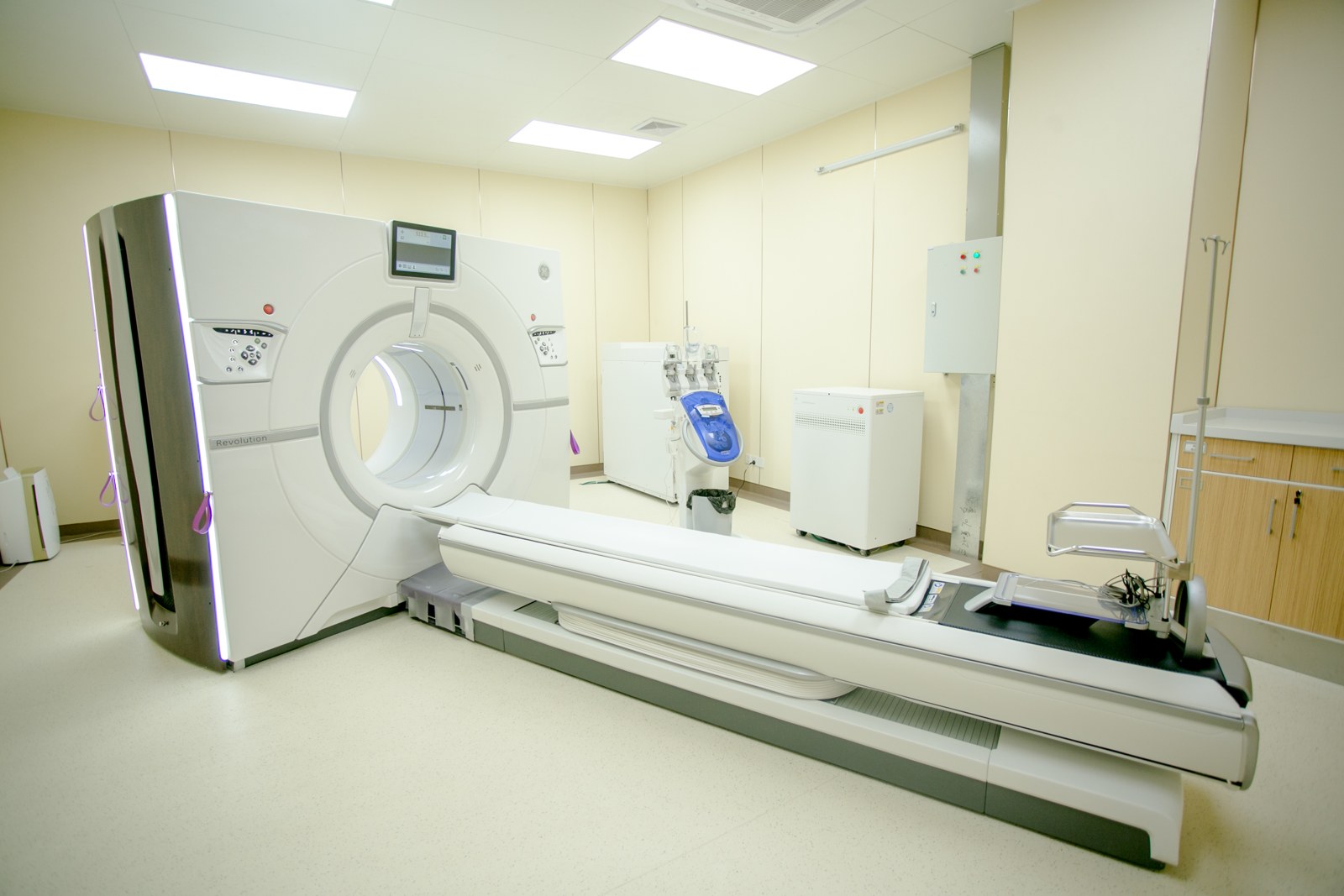 CT examination room at Huiqiao Medical Center