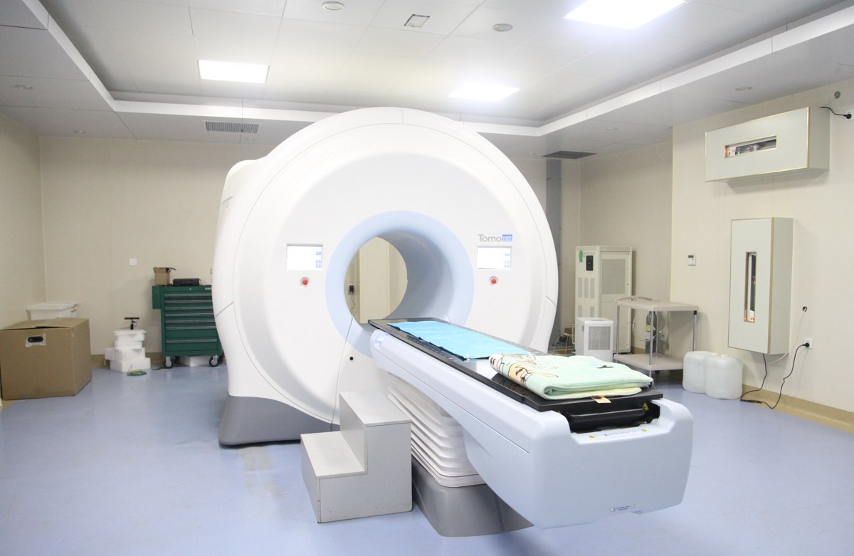 PET–CT imaging room